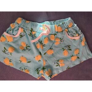 Bella Bliss Girls Boutique 3T Blue Lemon Shorts